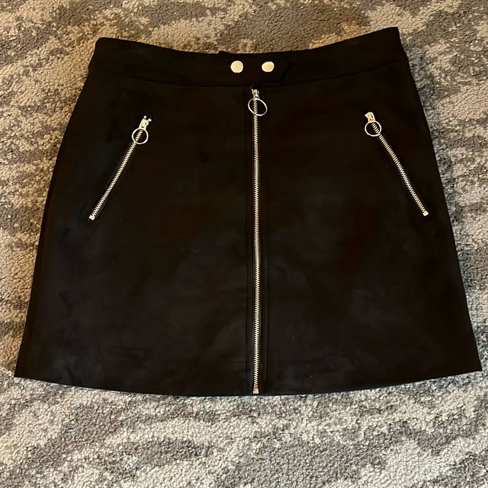 Velvet Mini Skirt Medium